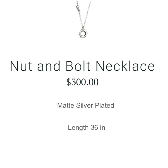 Liza Schwartz Nut and Bolt Necklace - Picture 10 of 10